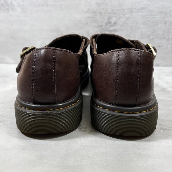 Dr Martens Fenton Leather Fisherman Sandals - Men's Size 10 - Brown - Picture 6 of 10